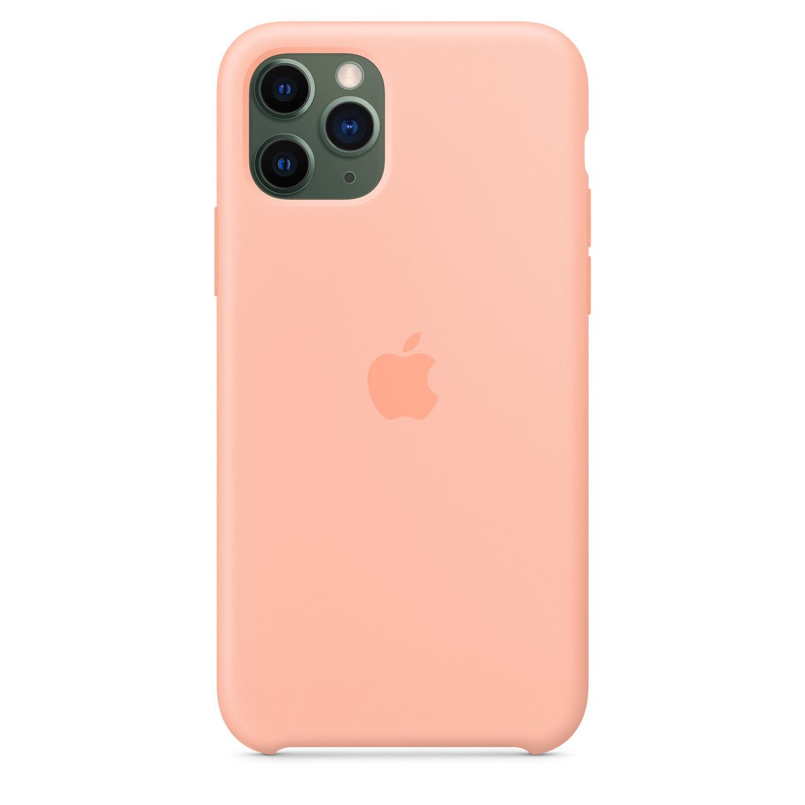 Husa de protectie Apple pentru iPhone 11 Pro, Silicon - Culoare Grapefruit - mag-genius-accesorii