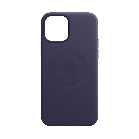 Husa de protectie Apple cu MagSafe pentru iPhone 14 Plus, Piele - Culoare Deep Violet - mag-genius-accesorii