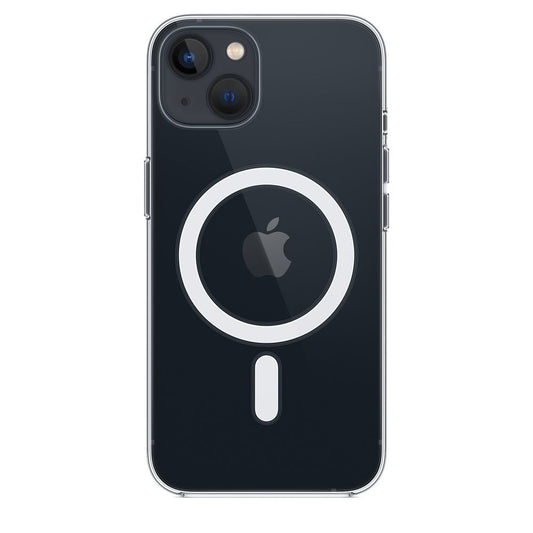 Husa de protectie Apple cu MagSafe pentru iPhone 13 mini, Clear Case - mag-genius-accesorii