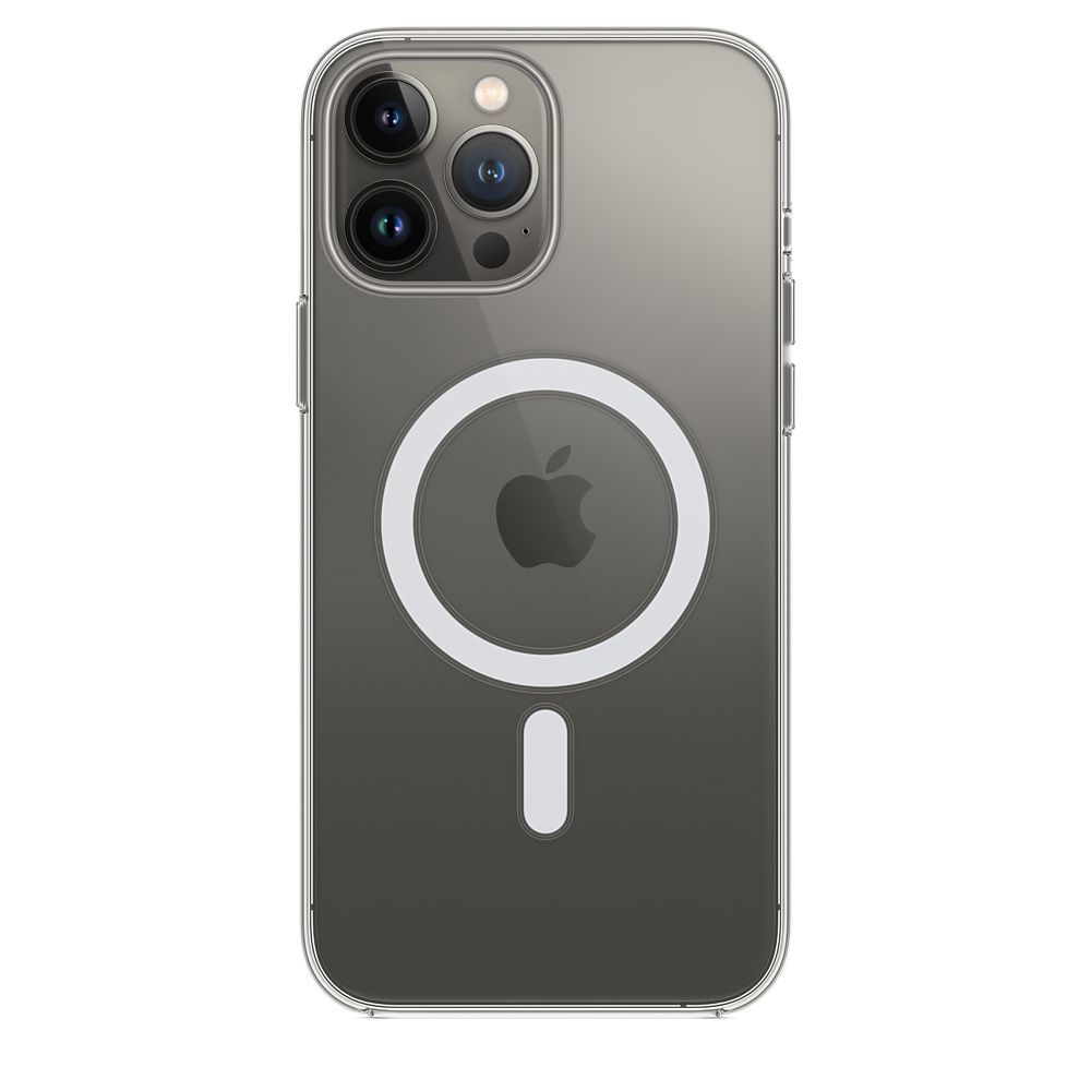 Husa de protectie Apple cu MagSafe pentru iPhone 13, Clear Case - mag-genius-accesorii