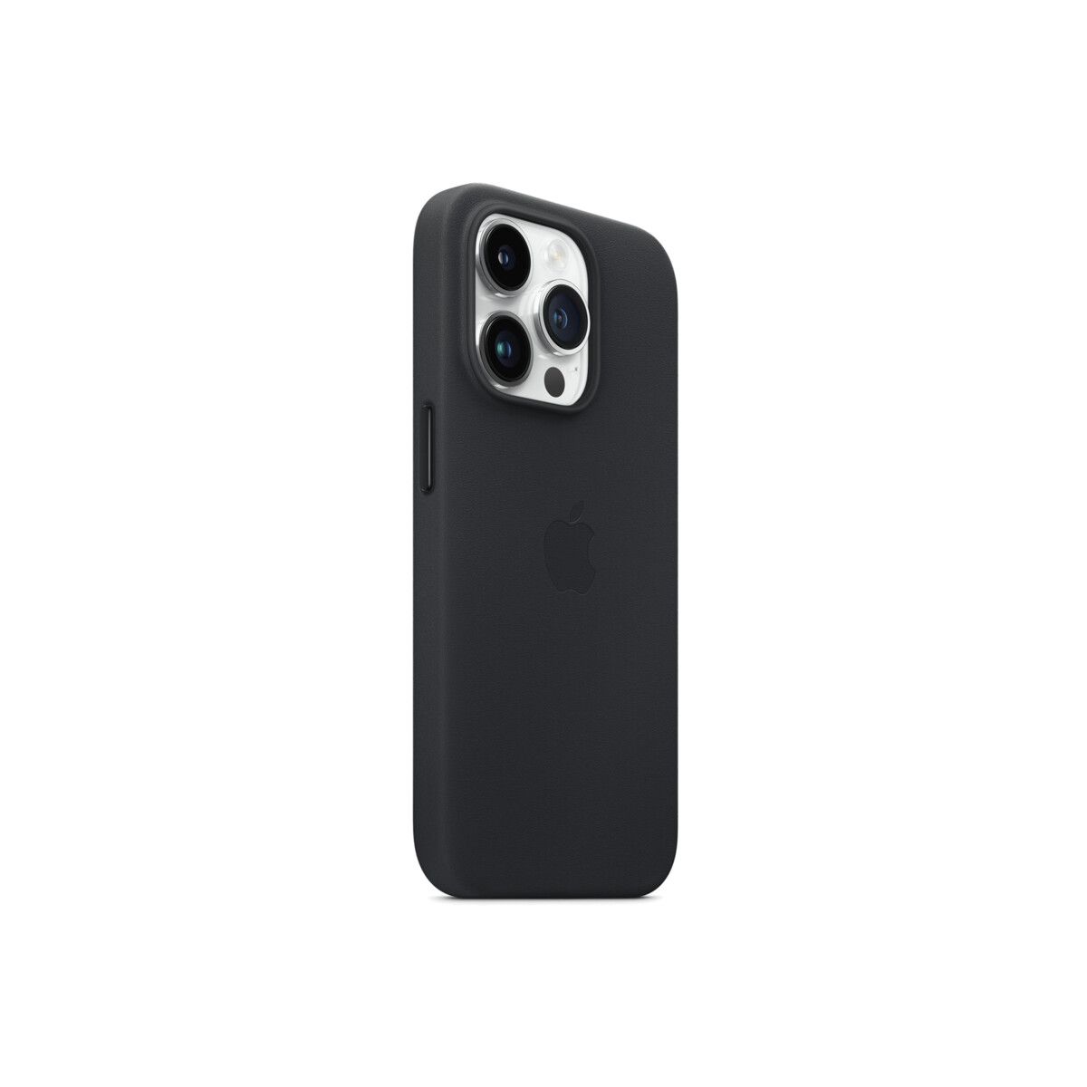 Husa de protectie Apple cu MagSafe pentru iPhone 14 Pro, Piele - Culoare Midnight - mag-genius-accesorii