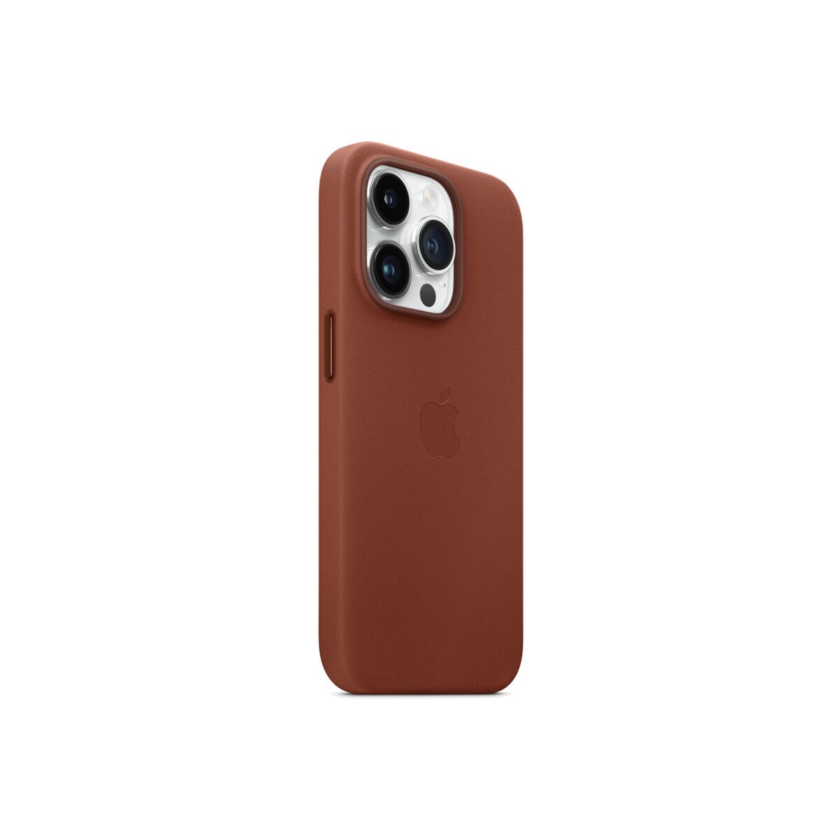 Husa de protectie Apple cu MagSafe pentru iPhone 14 Pro, Piele - Culoare Umber - mag-genius-accesorii