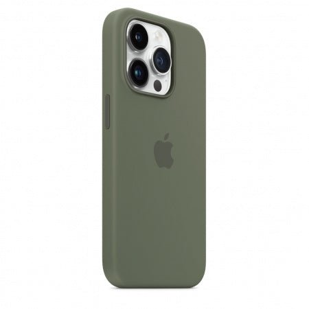 Husa de protectie Apple cu MagSafe pentru iPhone 14 Pro Max, Silicon Olive - mag-genius-accesorii