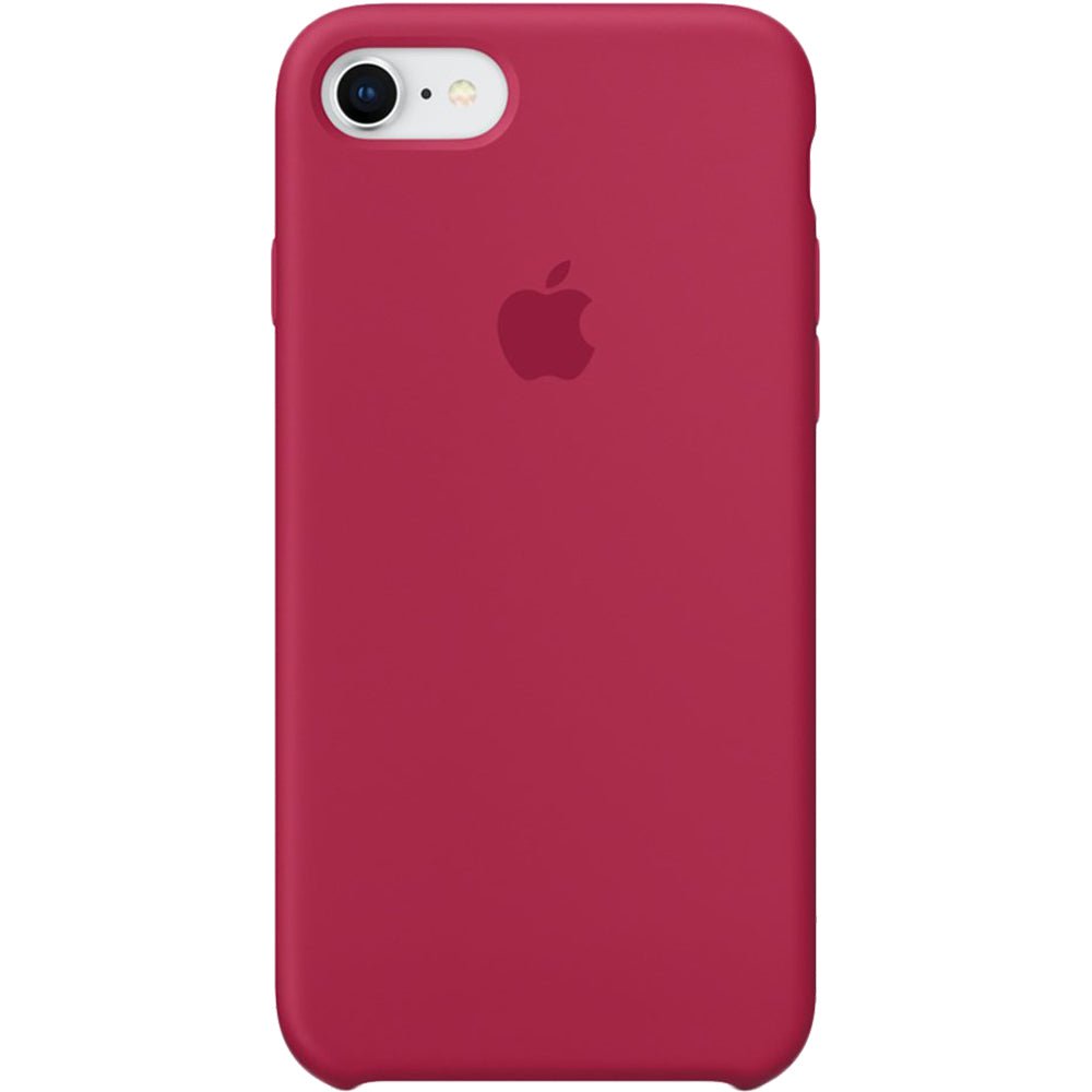 Husa de protectie Apple pentru iPhone 8, Silicon - Culoare Rose Red - mag-genius-accesorii